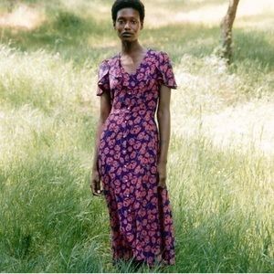 NWT Christy Dawn The Daisy Dress in Rose Bloom